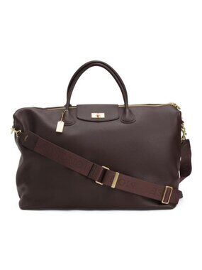 MONCRIEF LONDON Leather Annie Weekender